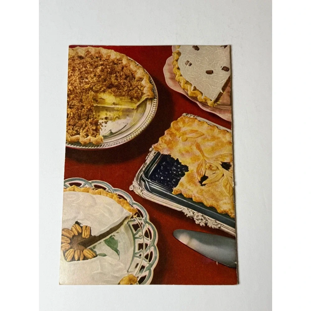 Vintage 1952 Aunt Jenny's‎ 12 Pies Husbands Like Best Recipe Book Pamphlet Retro